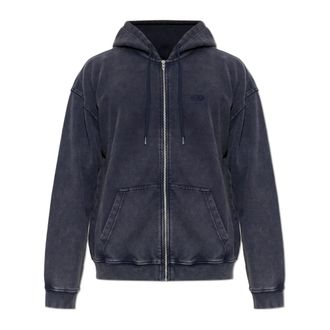Diesel Heren, Sweatshirts & Hoodies, Blauw, Maat: XL