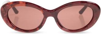 Dolce & Gabbana Dg 4519 Zonnebrillen - Dames - Zonnebrillen - Rood - 54 MM - Accessoires