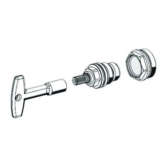 Schell Cabezal Sanitario Con Llave - Schell