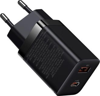 OEM Cargador De Pared Usb R&aacute;pido Usb-c 30 W Pd Qc Super Si Pro Negro