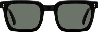Retro Superfuture Secolo Sunglasses - Black