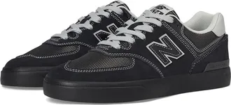 New Balance 574 Vulc Mens Shoes Black : 11.5 D - Medium, Suede