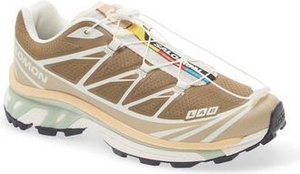 Salomon Gender Inclusive XT-6 Sneaker in Coyote Brown/Safari at Nordstrom, Size 11.5 Womens