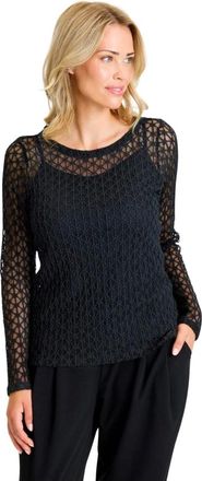 In Front IN Front, Tops, Dames, Zwart, XL, Tops