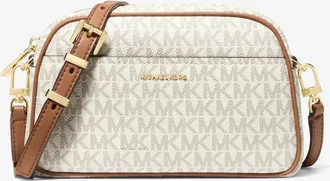 Michael Kors Jet Set Small Signature Logo Camera Crossbody Bag
