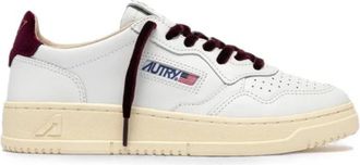 Autry Medalist Low - Dames - Sneakers - Wit - 40 EU - Nylon - Schoenen