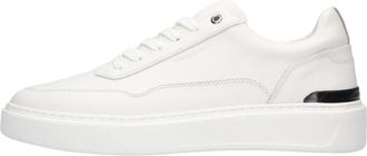 Stefano Lauran Star 001 Sneakers - Heren - Sneakers - Wit - 42 EU - Leer - Schoenen