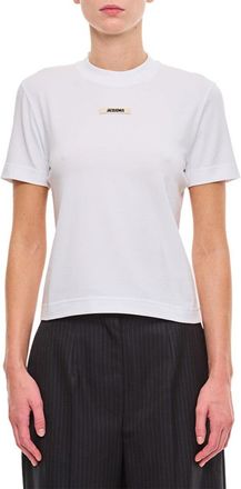 Jacquemus Relaxed Fit Crew-Neck T-Shirt With Front Print
