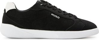 HUGO BOSS Hugo Mens Low Top Trainers in Black - Size UK 7