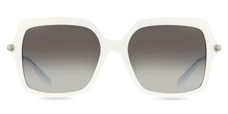 Michael Kors MK2247U QUOGUE 31008G Womens Sunglasses White Size 55