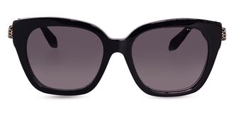 Bulgari BV40079F 01B Mens Sunglasses Black Size 55