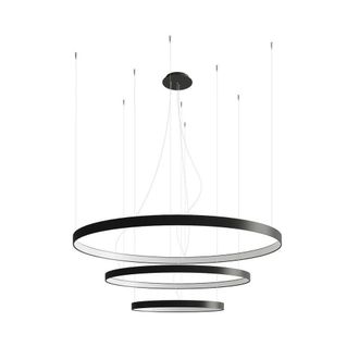 Sollux Lighting Modern Chandeliers 150x110x110cm 3xLight 4000K in Black | Size: 150 x 110 x 110 cm