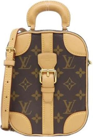 Louis Vuitton Pre-owned Monogram Vertical Bag - unisex - Vintage Mini Tas - Bruin - ONE Size - Vintage