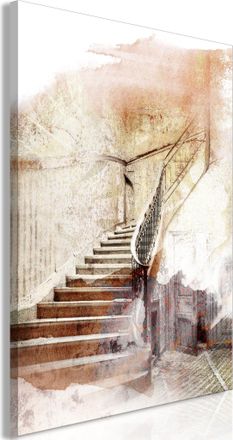 OEM Impresi&oacute;n En Lienzo Artgeist Secret Stairs 80x120 Cm Alta Calidad