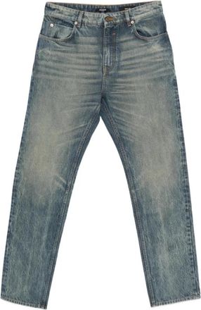 Balmain Recht gesneden jeans - Heren - Loose Fit Jeans - Blauw - W30 - Katoen - Jeans