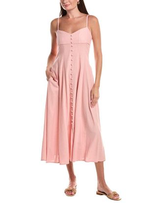 Taylor Solid Midi Dress