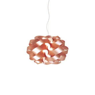 Linea Zero Linea Zero - Sospensione Moderna 1 Luce Cloud D40 In Polilux Rame Made In Italy