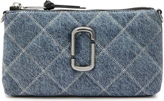 Marc Jacobs The Pochette Quilted Denim Shoulder bag - Blue - One Size