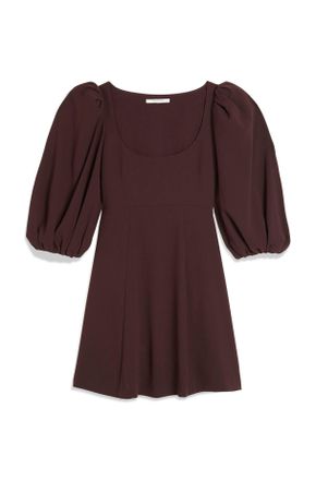 Rebecca Taylor Long Sleeve Crepe Dress