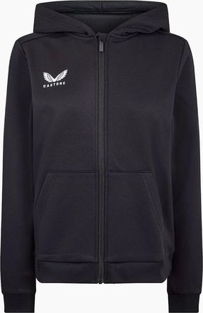 Castore Womens Zip Hoody - Caviar Black - Size: 12