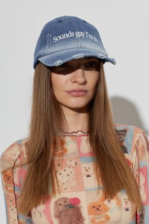 Carne Bollente Baseball Cap, Unisex, Blue