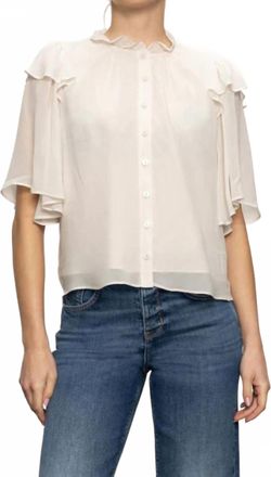 Sanctuary Deja Vu Blouse In Light Oat