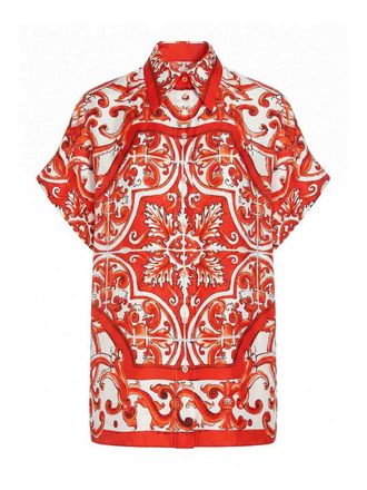 Dolce & Gabbana Maiolica-Print Shirt