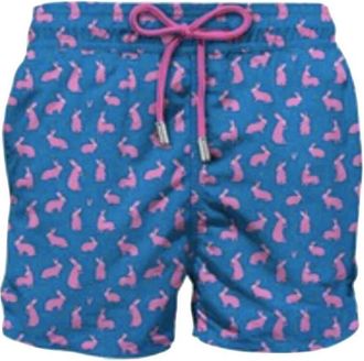 MC2 Saint Barth Heren Strand Shorts Micro Patroon - Heren - Strandmode - Veelkleurig - S - Badmode