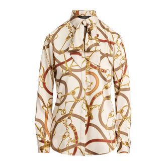 Ralph Lauren Dagjurken - Dames - Blouses & Shirts - Veelkleurig - Maat: S Poliester