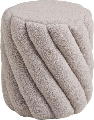 Moloo Puf de tela gris &oslash;38 cm