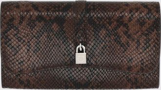 Stella McCartney Clutch Stella McCartney in pelle sintetica stampa pitone