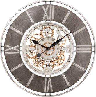 Atmosphera Reloj Mec&aacute;nico De Metal soul D70cm - Dorado