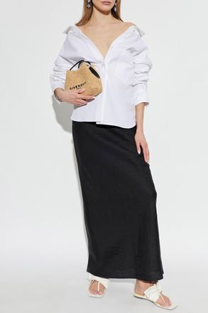 Givenchy Oversize Shirt, Womens, White