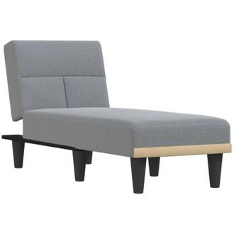 vidaXL Vidaxl - Sof&aacute; Div&aacute;n De Tela Gris Claro