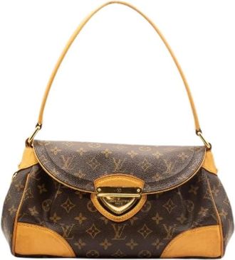 Louis Vuitton Pre-owned Canvas Schoudertas - Dames - Vintage Schoudertas - Bruin - ONE Size - Vintage