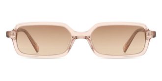 Messy Weekend MILO Peach Gradient Brown Mens Sunglasses Tortoiseshell Size 52