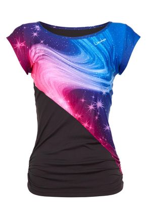 Winshape Funktionsshirt WINSHAPE Kurzarmshirt AET109-Stardust, Damen, Gr. XXL, bunt (stardust), 80% Polyester, 20% Elasthan, Rundhals, Shirts Funktionsshirt, F