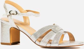 Lunar Womens Utah Womens Sandals - Silver - Size: 8