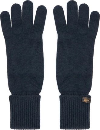 Moorer Guantoknit Handschoenen - Dames - Handschoenen - Blauw - 7 IN - Kasjmier - Accessoires