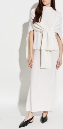 Lisa Yang Poncho Simoni, Womens, Cream