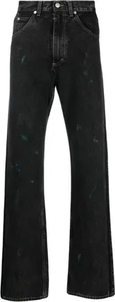 Maison Margiela Straight Jeans - Heren - Regular Fit Jeans - Zwart - W27 - Katoen - Jeans