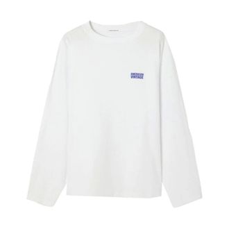 American Vintage Heren, Tops, Wit, Maat: M