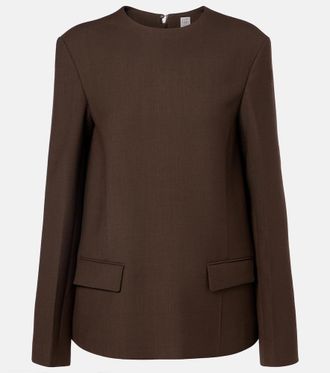 Toteme Pocket crepe top