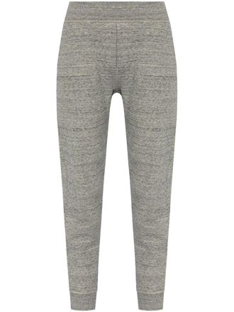 Dsquared2 logo-print track pants - women - Cotton - M - Grey