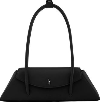 Behno Diana Leather Shoulder Bag in Black at Nordstrom