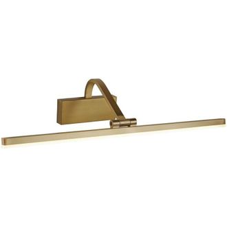 Searchlight Applique Moderna Bilbao Acciaio Ottone Policarbonato Led 14W 3000K