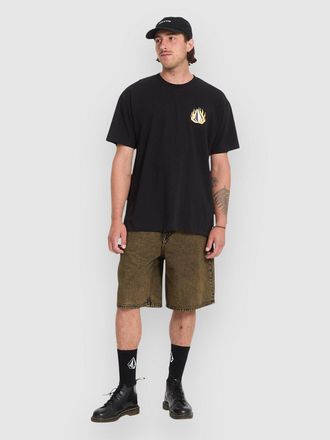 Volcom Double Fantasy Camiseta negro