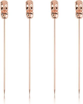 Viski Pacific Tiki Cocktail Picks Set of 4 in Copper at Nordstrom