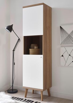 ANDAS Vitrine »Merle« Scandi Design, Höhe 197 cm