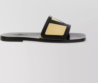 Valentino Garavani superstar viva slides flat sole